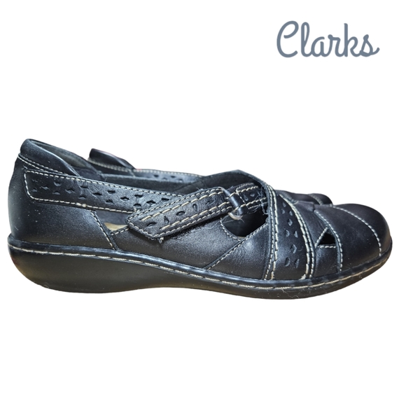 Clarks Ashland Spin Q Slip On Shoe - Picture 3 of 10